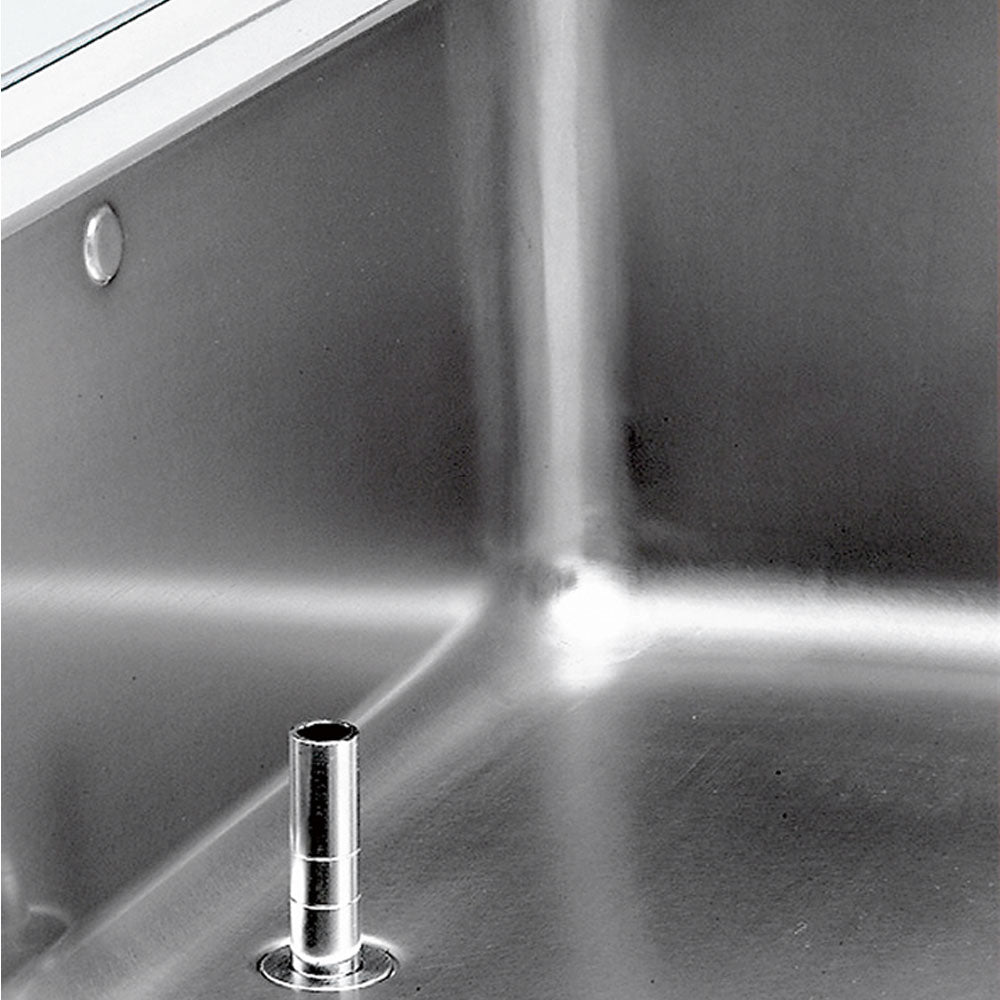 Élément bain-marie sur meuble ouvert 2x GN 1/1
