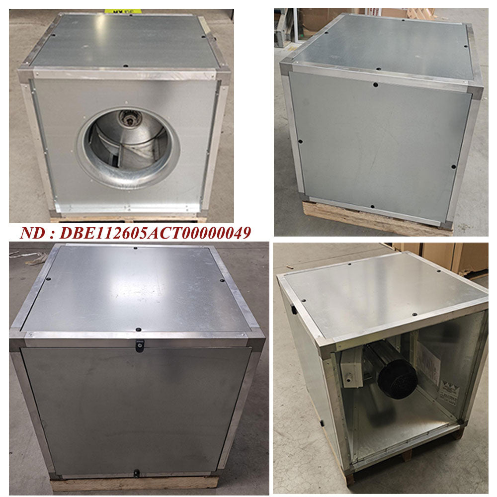 Ventilateur centrifuge "Hors flux" avec caisson isolé