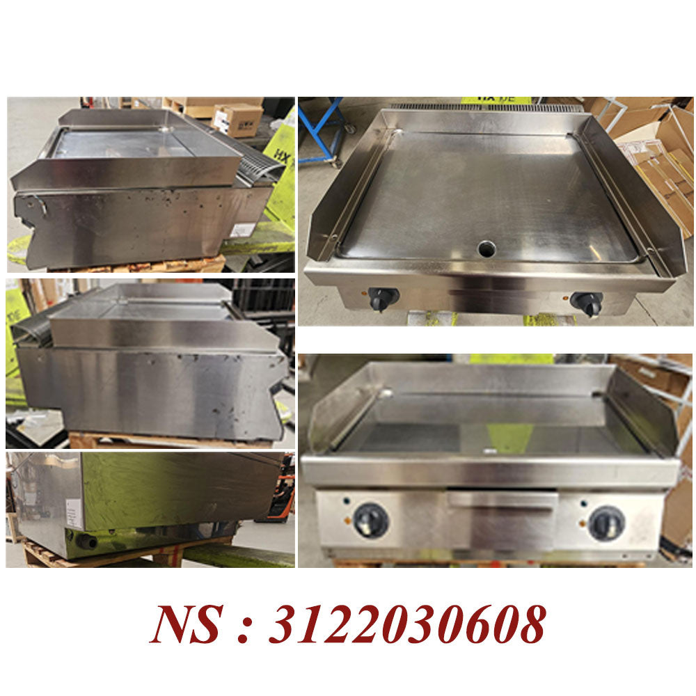 Plaque de cuisson électrique, lisse au chrome dur -TOP-