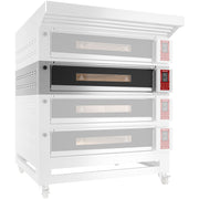 Four modulaire électrique 6 plaques, capacité 6x 600x400 mm, Touch Screen