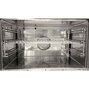 Fourneau gaz 6 feux vifs, four élec. convection GN 1/1, armoire neutre