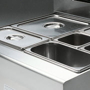Bain-marie électrique  GN 1/1 profondeur 150 mm -TOP-