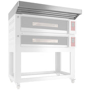 Hotte avec moteur pour four de pâtisserie Diamond, conçue pour la boulangerie, visible avec filtre et commandes sur l'image.