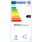 Armoire de congélation ventilée 1400 Lit. 2 portes vitrées GN 2/1,  sur roues