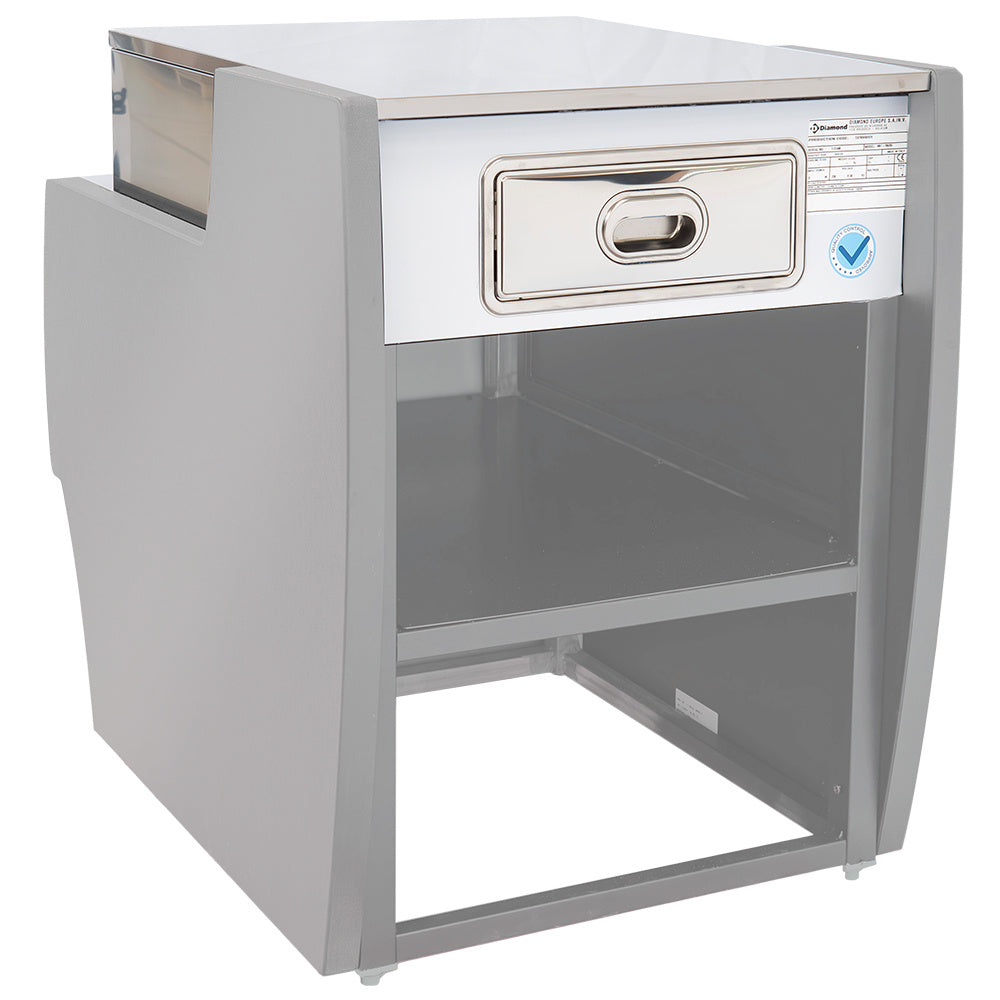 Elément caisse 1000 mm - GRIS/BLANC