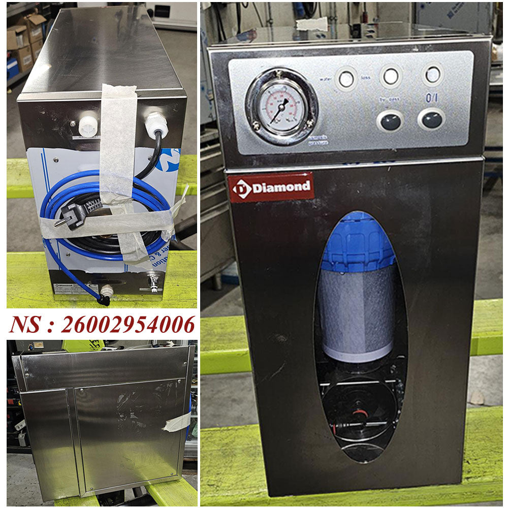 Osmoseur 150 Lit/h, monobloc en inox
