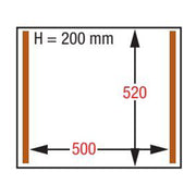 Machine sous-vide, chambre 500x520xh200 mm - 63 m3/h