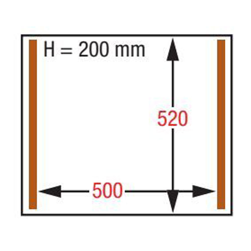 Machine sous-vide, chambre 500x520xh200 mm - 63 m3/h
