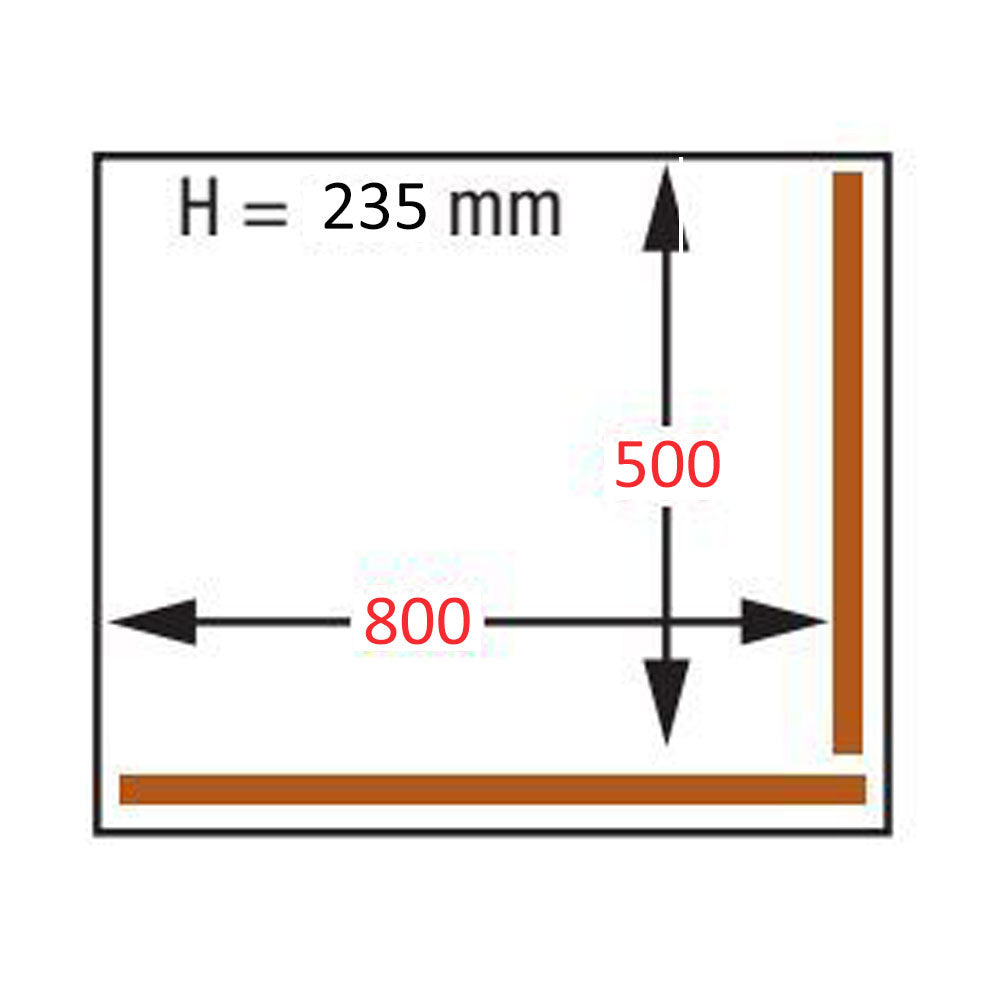 Machine sous-vide, cuve alum. 800x500xh235 mm .-100 m3/h écran LCD