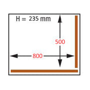 Machine sous-vide, chambre 500x800xh200 mm - 100 m3/h