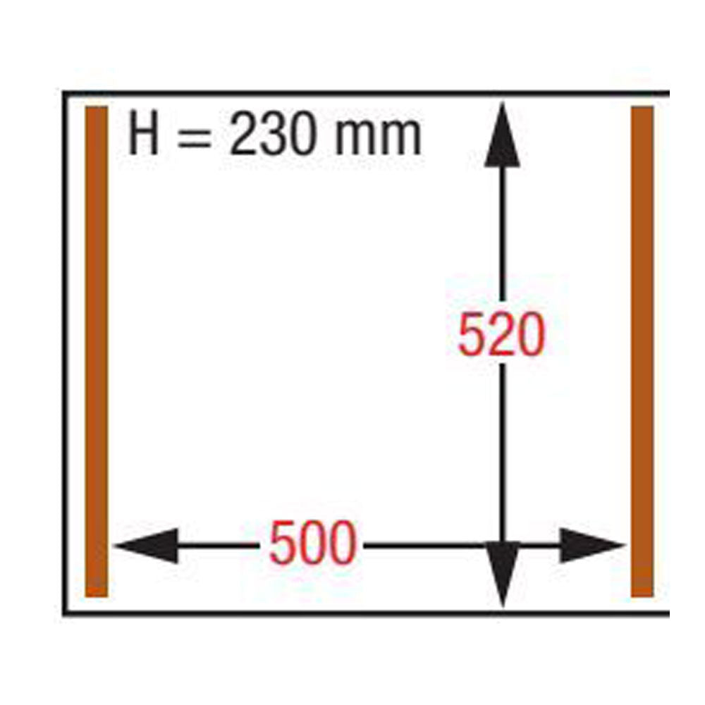 Machine sous-vide, chambre 500x520xh230 mm - 63 m3/h