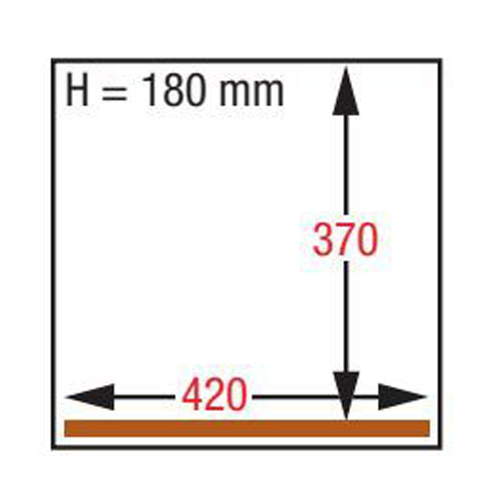 Machine sous-vide, chambre 420x370xh180 mm - 21 m3/h