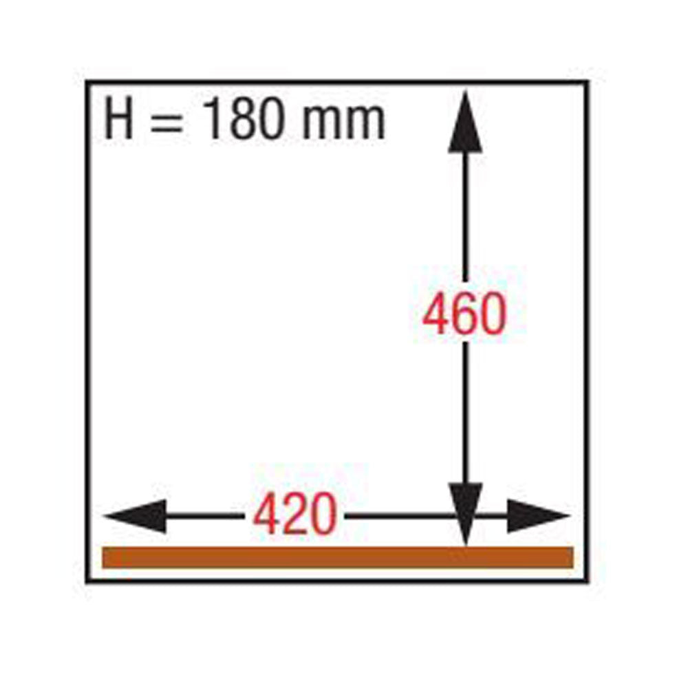Machine sous-vide, chambre 420x460xh180 mm - 21 m3/h