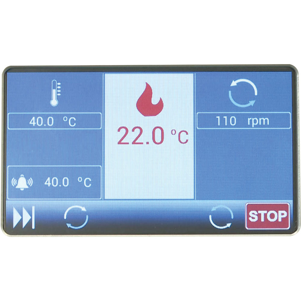 Pasteurisateur Diamond avec écran tactile, turbine 35 L/h, condenseur à eau, pour production de boissons.