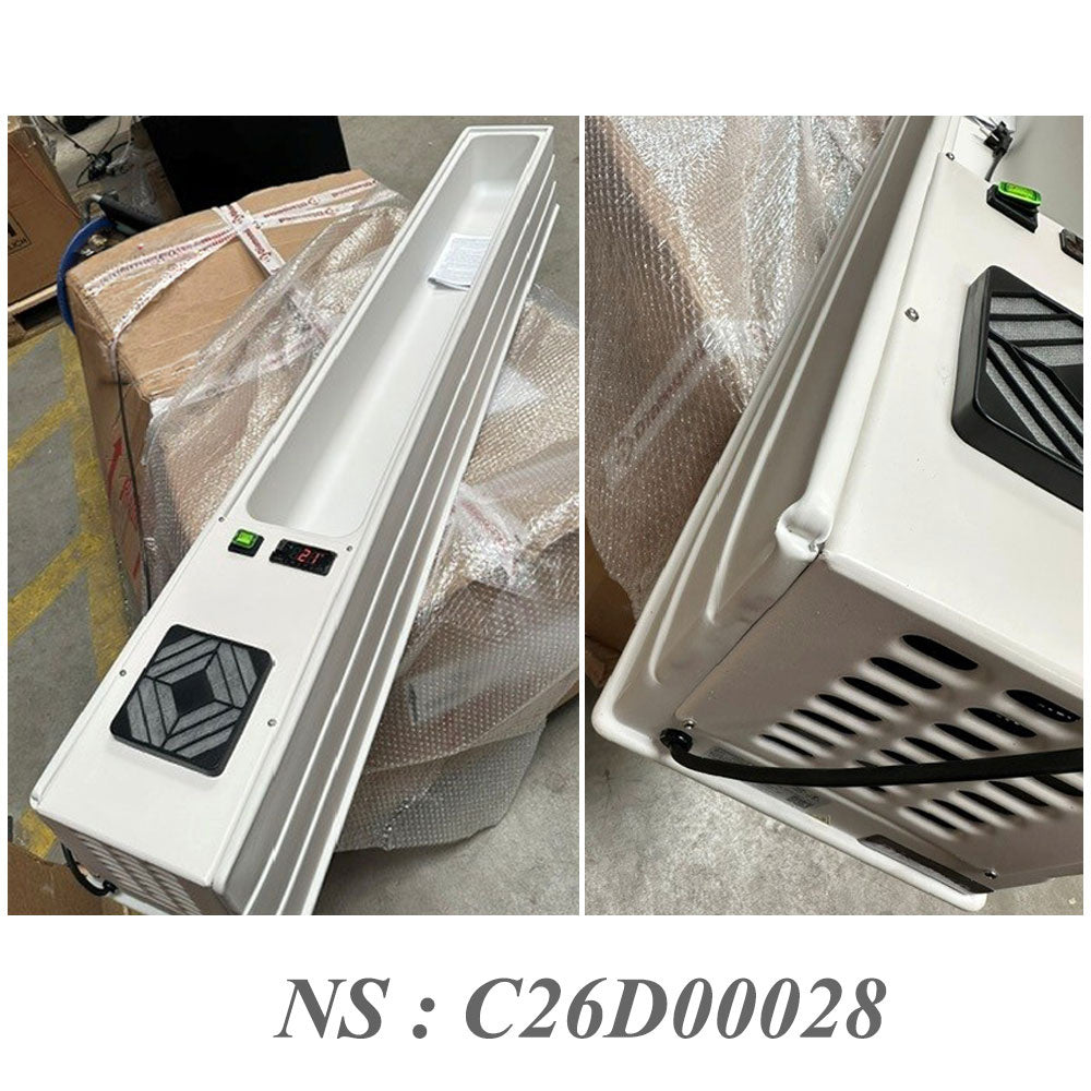 Structure frigorifique 8x GN 1/6 h150 mm