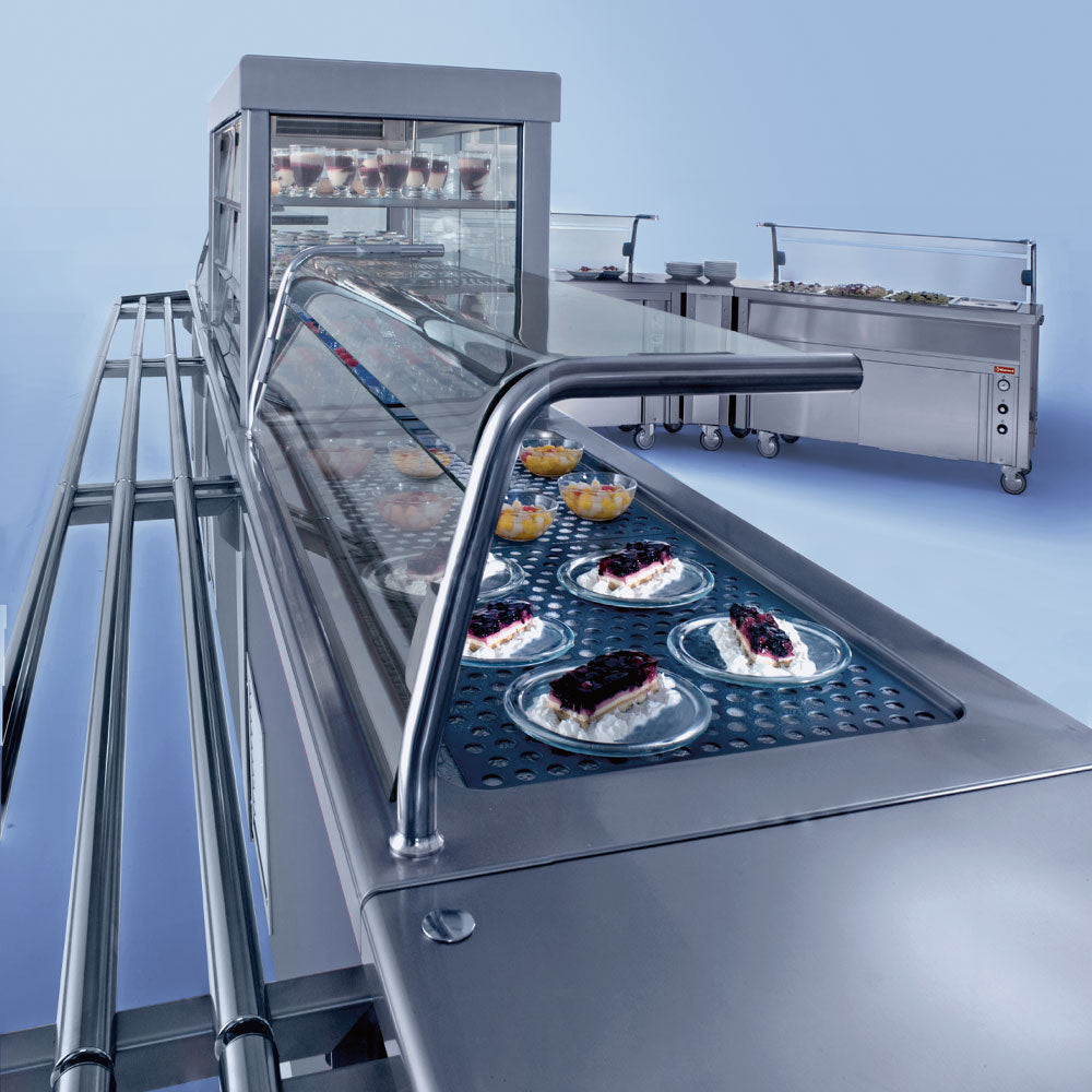 Armature d'éclairage en inox pour superstructure