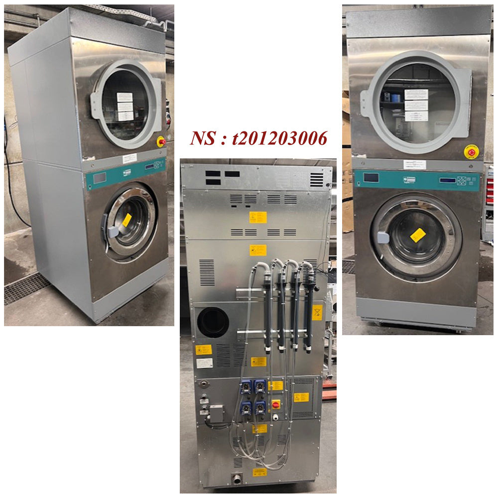 Lave-linge à super essorage 14 kg (électrique) + séchoir rotatif 14 kg (électrique)