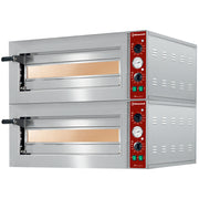Four électrique à pizzas Ø 420 mm, chambre 420x420xh140 mm