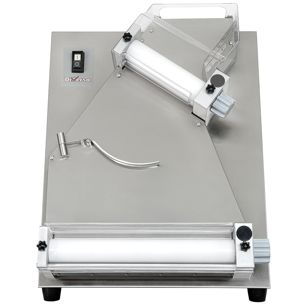 Laminoir diam. 400 mm, 2 rouleaux, en inox