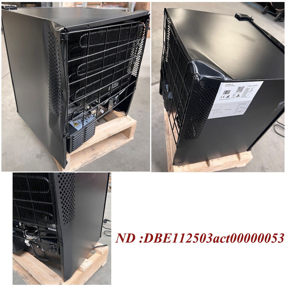 Minibar porte pleine, 40 litres - NOIR