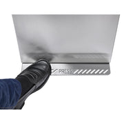Fontaine réfrigérée à pédale, inox, 35 Litres/heure