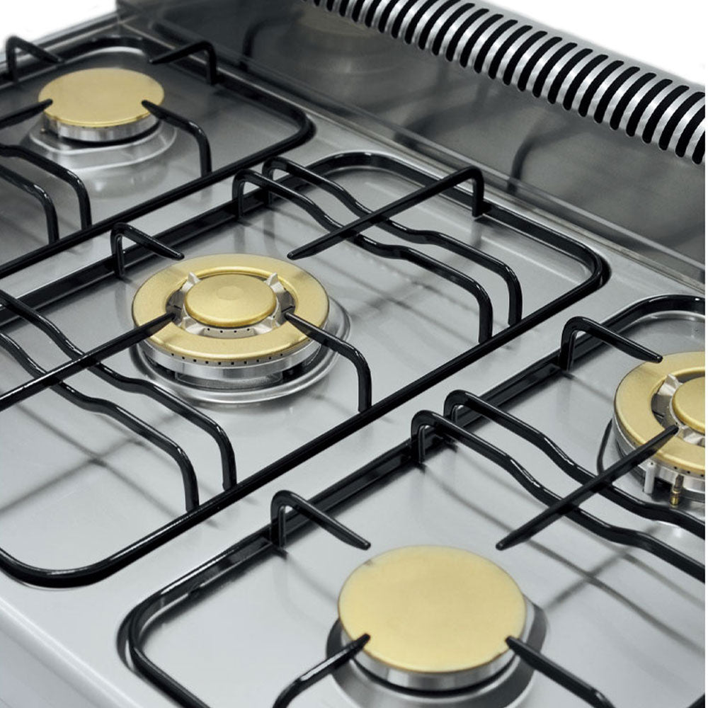 Cuisinière 5 feux gaz -Top- + KIT GICLEUR - G30 - LPG