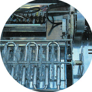 Machine à glaçons creux 38 kg avec réserve 12 kg