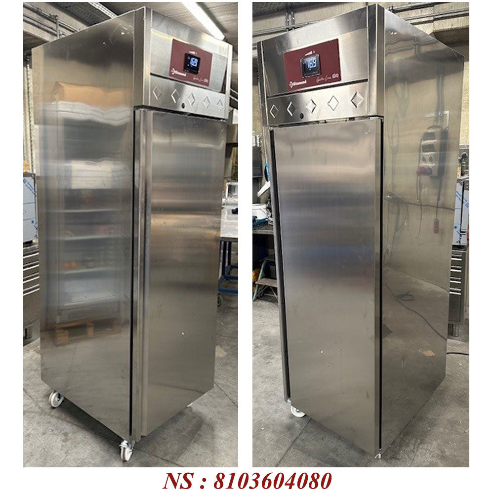 Armoire de congélation ventilée 700 Lit. 1 porte GN 2/1, sur roues