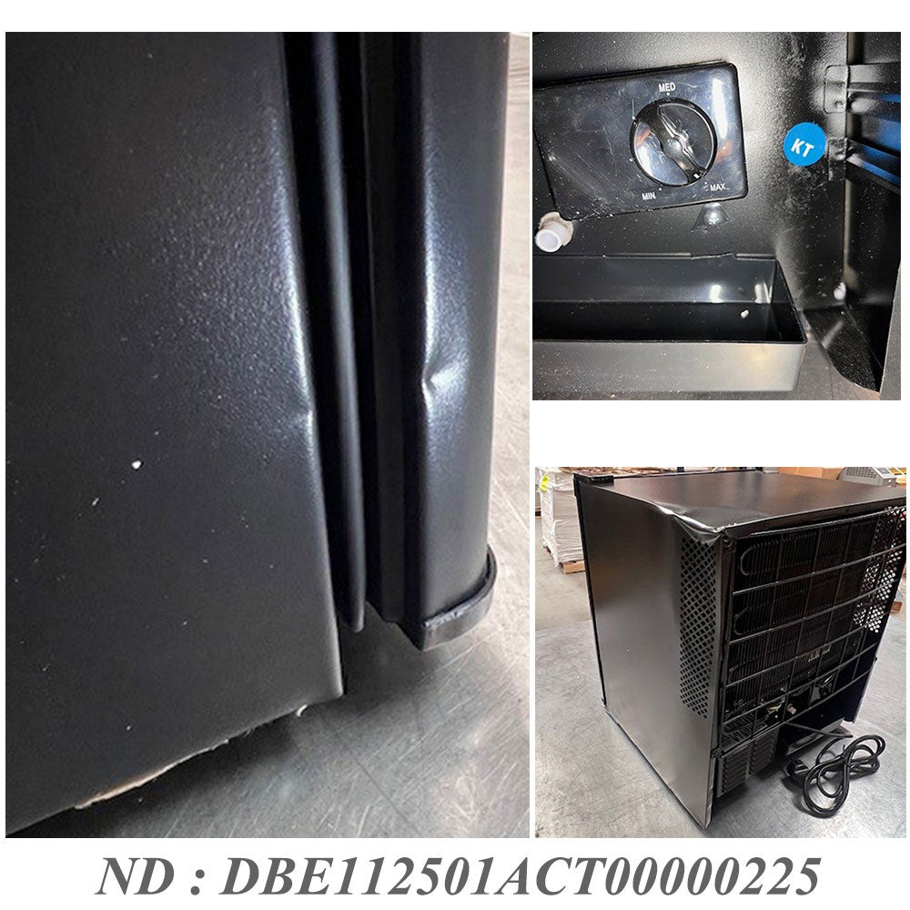 Minibar porte pleine, 40 litres - NOIR