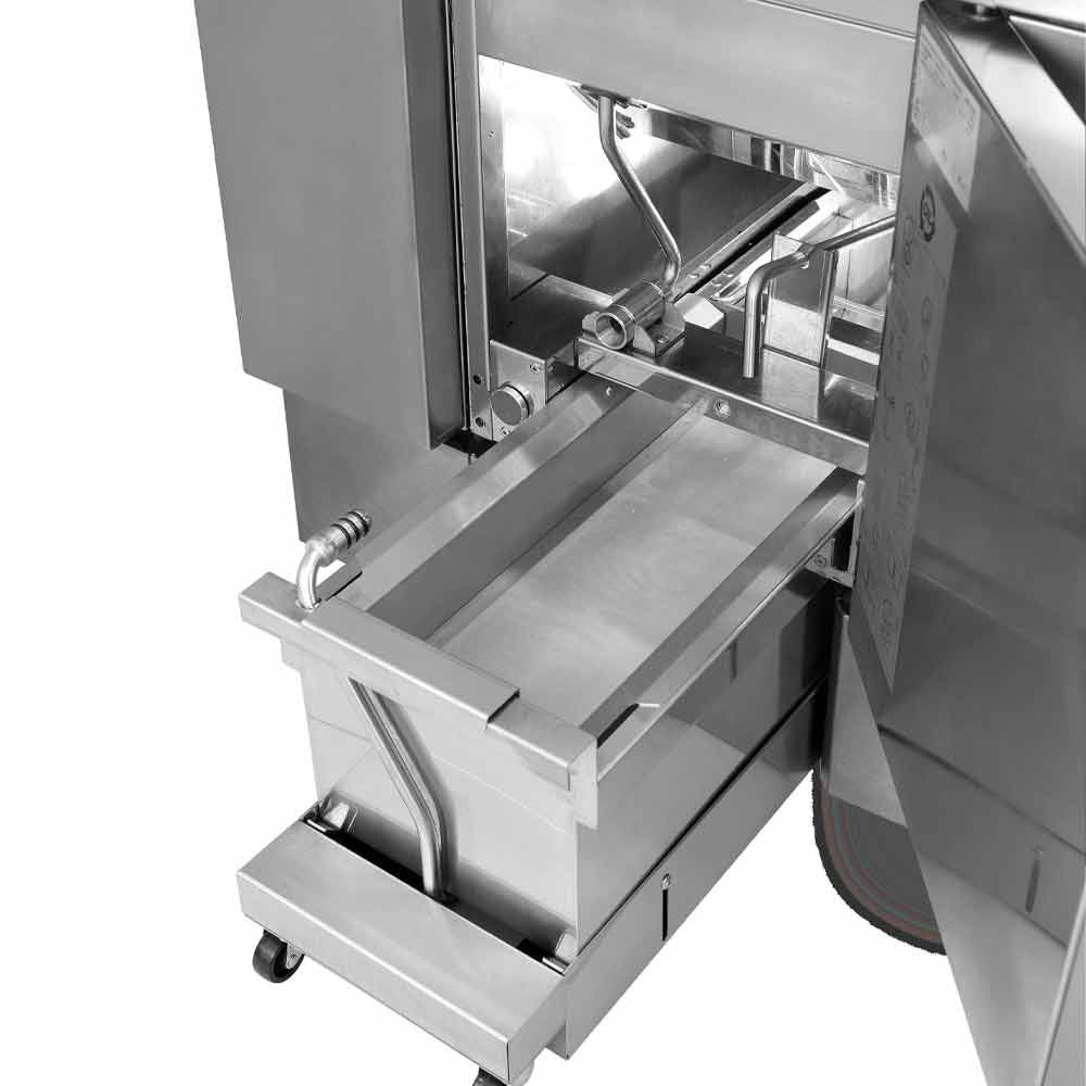 Friteuse gaz cuve 23 lt. S/armG."Filtrage huile" + lift+ auto cook, "DIGIT"