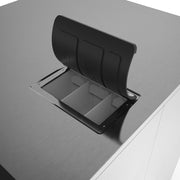 Lave-linge Diamond à super essorage inox, capacité de 11 kg, détail du tambour avec option de lavage puissant