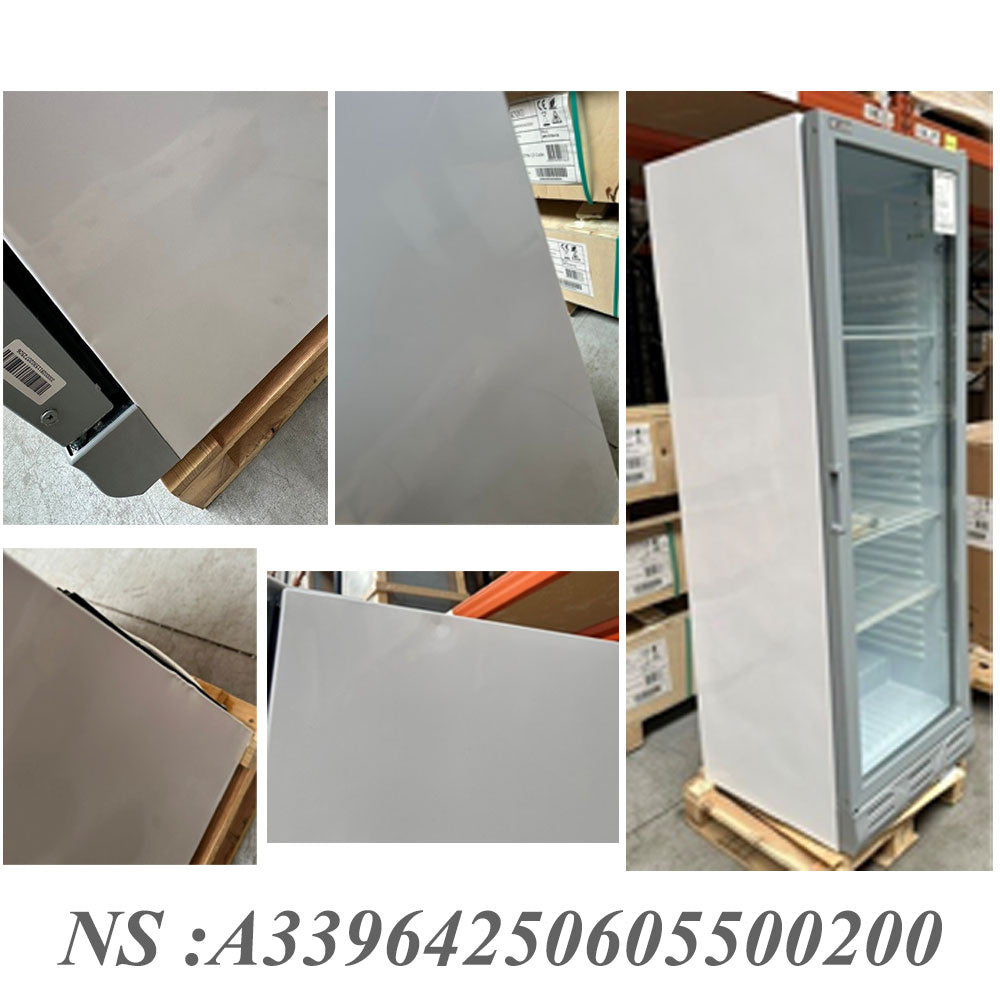 Vitrine ventilée positive 382 litres BLANCHE