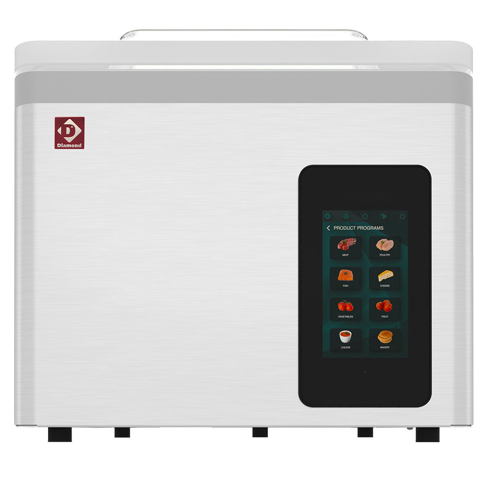 Machine sous-vide, cuve inox 460x420xh180 mm. 21 m3/h ecran TOUCH