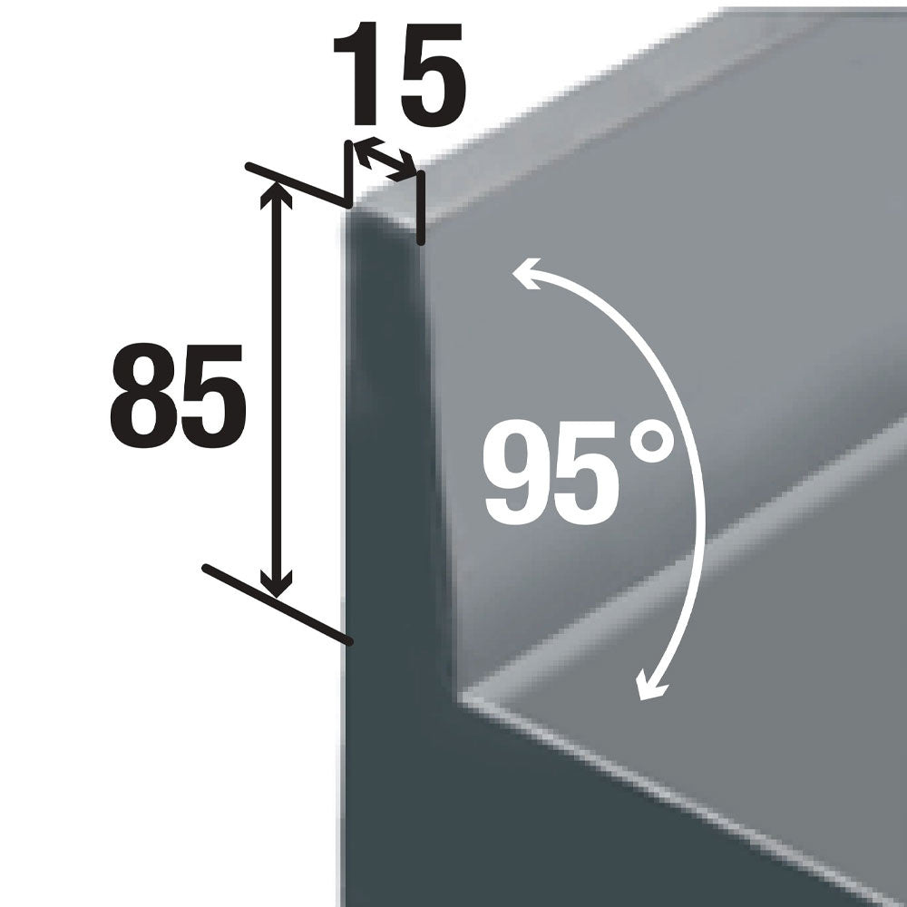 Table frigorifique "murale", ventilée, 2 portes GN 1/1, 260 litres