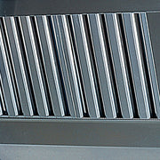 Hotte complète (7/7-1500 M3/h) 120 Pa, éclairage, variateur, 3 filtres