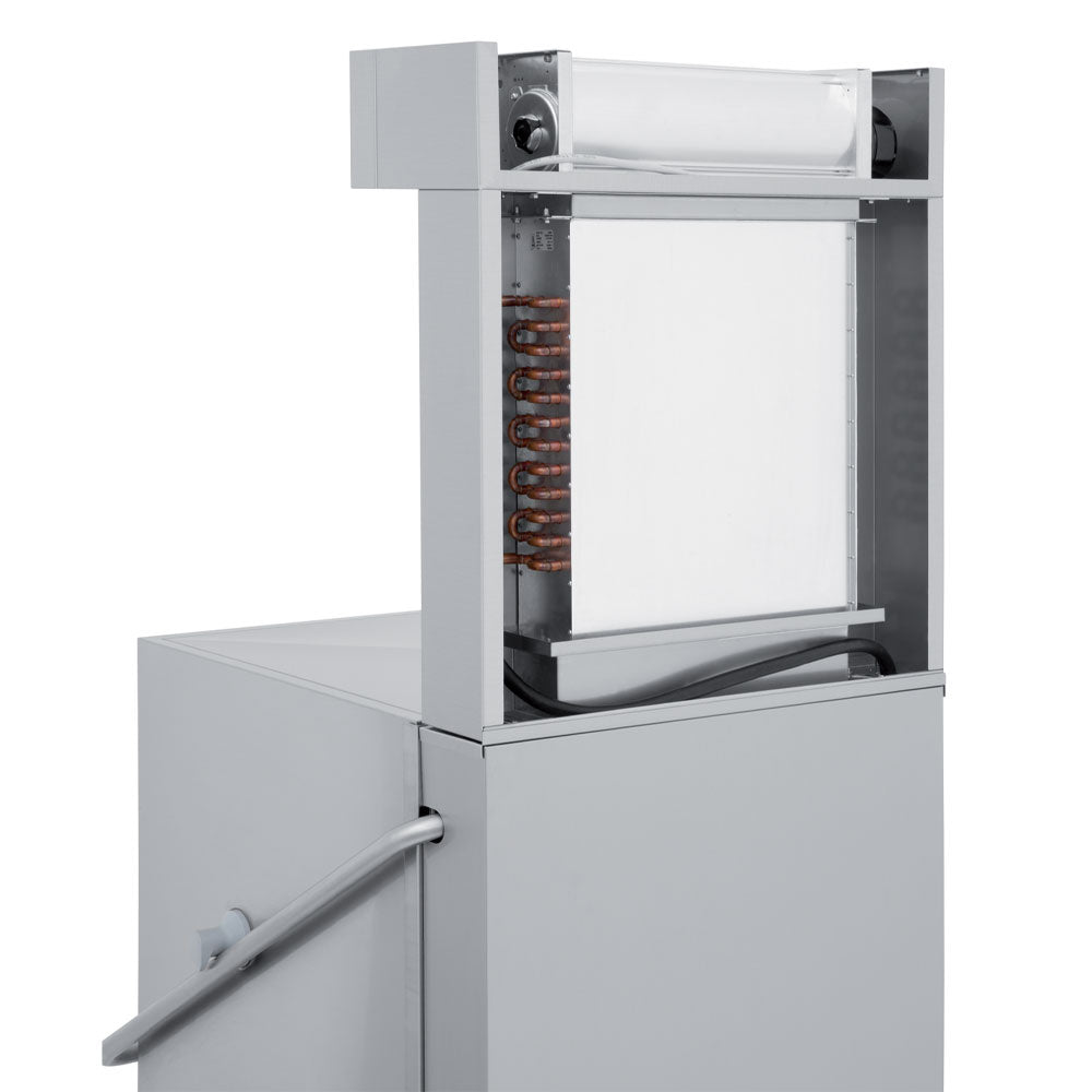 Lave-vaisselle & batteries a capot, panier 600x500 mm + Condenseur-récupérateur de buées