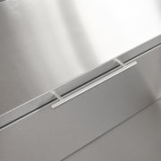 Table frigorifique ventilée, 2 portes GN 1/1, 260 Lit.& structure réfrigérée 7x GN1/4