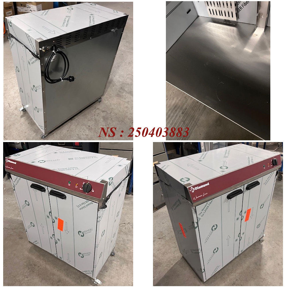 Armoire chauffante (ou) de maintien en T°, ventilée, 2 portes