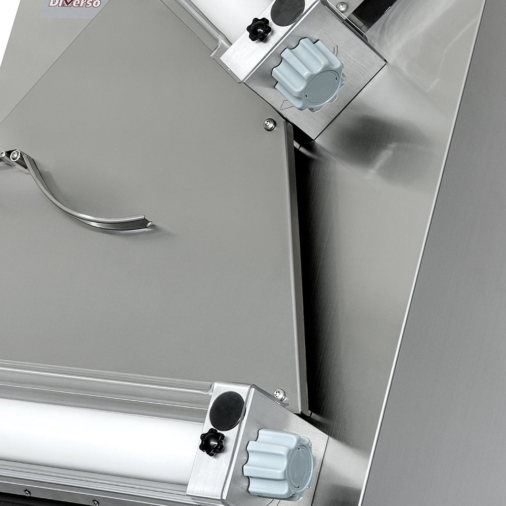 Laminoir diam. 400 mm, 2 rouleaux, en inox