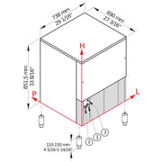 Machine à glace PEBBLE ICE 142 kg avec réserve 40 Kg - AIR