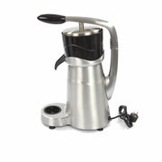 Presse-agrumes électrique Maxima, capacité 32 L/h, verre de 19 cm, levier pour extraction de jus d'orange.