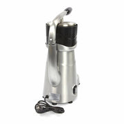 Presse-agrumes électrique Maxima avec levier, capacité de 32 L/h, hauteur de verre 19 cm, pour jus d'orange frais.