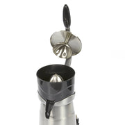 Presse-agrumes électrique Maxima, capacité 32 L/h, verre de 19 cm, avec levier pour extraire le jus d’oranges.