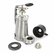 Presse-agrumes électrique Maxima, capacité 32 L/h, hauteur de verre 19 cm, avec levier pour presser oranges et citrus.