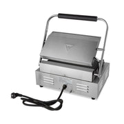 Grill contact - rainuré - plaque de gril simple - 33,5 cm