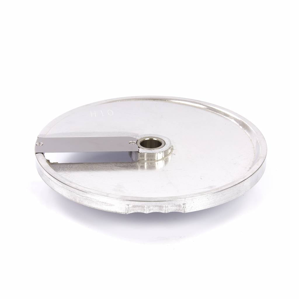 Trancheuse standard MAXIMA VC450 avec lame de 10 mm pour couper des tranches fines et précises.