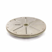 Râpe MAXIMA VC450 standard de 4 mm avec lame en acier pour râper facilement différents aliments, vue de face.