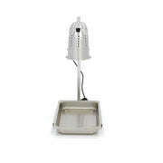 Lampe chauffante Maxima double avec 2 lampes et récipient 1/1 GN pour maintien au chaud des aliments.