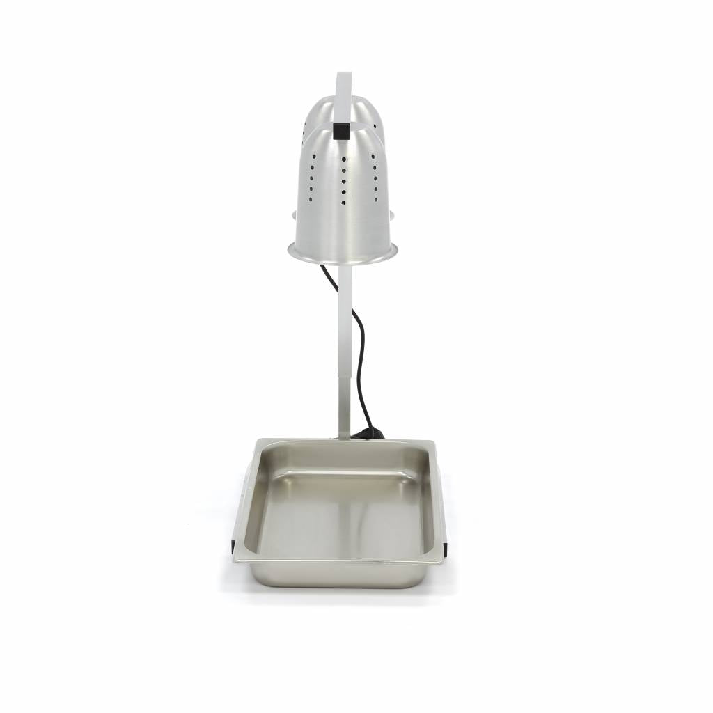 Lampe chauffante - 2 lampes - incl 2 lampes et 1 récipient 1/1 GN