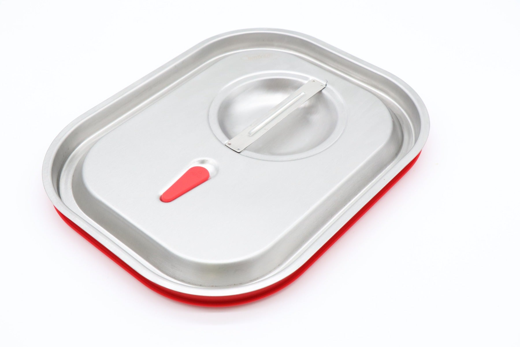 Couvercle gastronorm - 1/2 GN - acier inoxydable - joint étanche à l'air